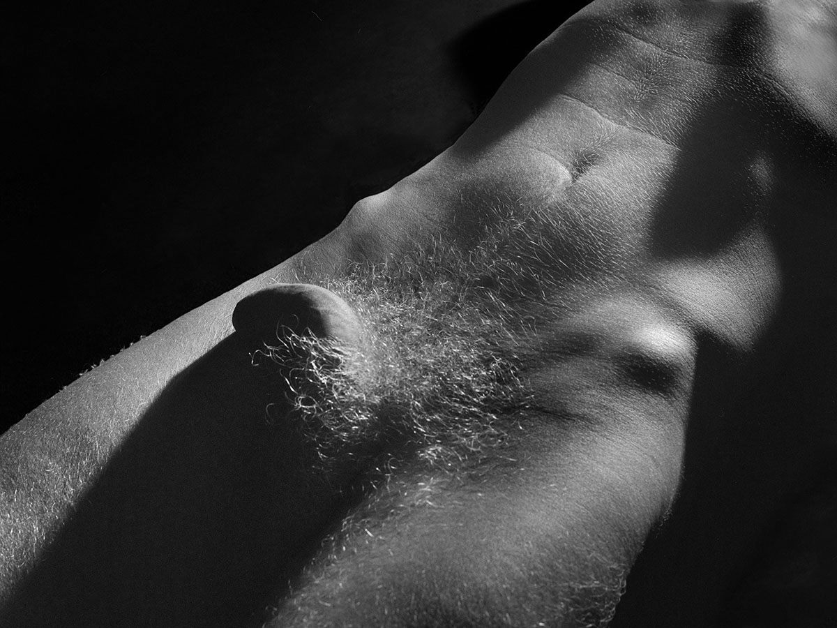 Aktfotografie - männlicher Akt, nackter Mann